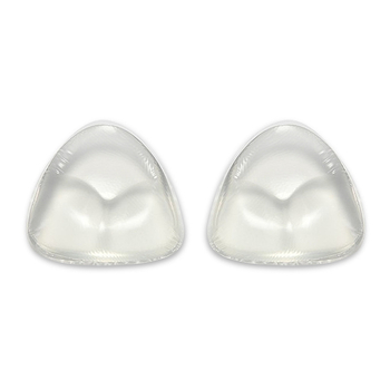 Dámske silikónové vložky do pŕs na bikini, neviditeľné, hrubé, vodeodolné, bez švov