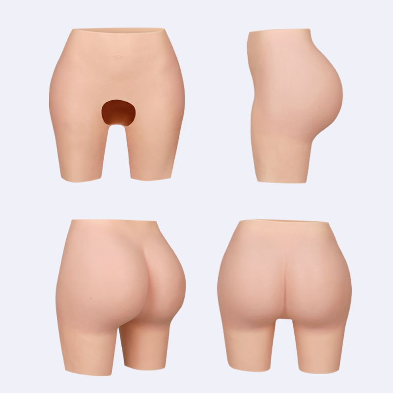Silikónové trojčasti jednovrstvé nohavice pre zväčšenie bedier; zhustenie; lete uvedenie 2024
