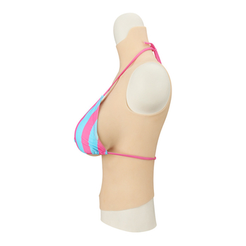 Silikonske proteze grudi za cosplay — poluduge, visoko elastične, marka Yunyao, normalna debljina, funkcija: skupljanje, bez tragova, povećanje (jesen 2024)