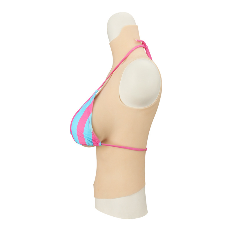 Silikonske proteze grudi za cosplay — poluduge, visoko elastične, marka Yunyao, normalna debljina, funkcija: skupljanje, bez tragova, povećanje (jesen 2024)