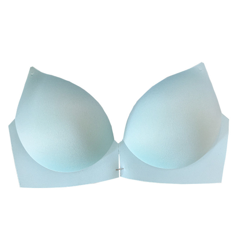 Neutral poliesterska sportska grudnjica s jednim dijelom otvora, bez leđa, trokutasti umetci, normalna debljina, anti-proširenje, proljeće 2023