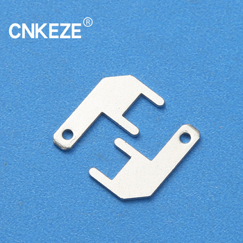 PCB tápellátó csatlakozó, dugaszolható/aljzat, modell 2.8 zászló alakú, sárgaréz ónos bevonattal