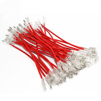 YX-187 Rugós terminál vezeték, 1 pólus, 7 vezető, érintkezők foszforbronzból, védőburkolat, Plug-In csatlakozó