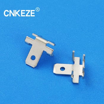 Kezi PCB tápegység-csatlakozó, ónbevonatú sárgaréz, négy lábú egyenes dugó