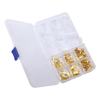 135 db rugós érintkezőlapka forrasztás nélküli terminálblokk csatlakozóhoz