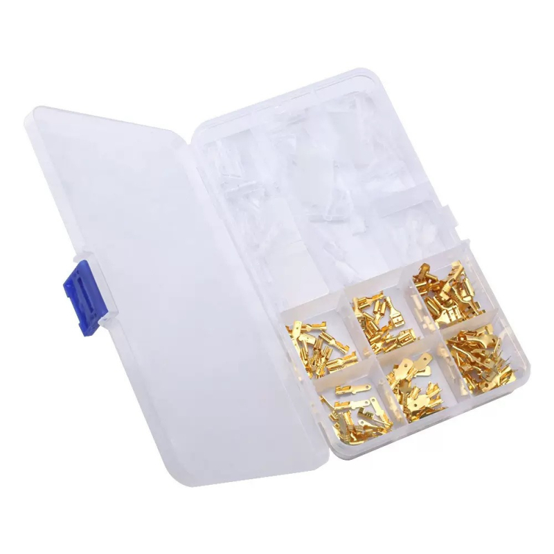 135 db rugós érintkezőlapka forrasztás nélküli terminálblokk csatlakozóhoz