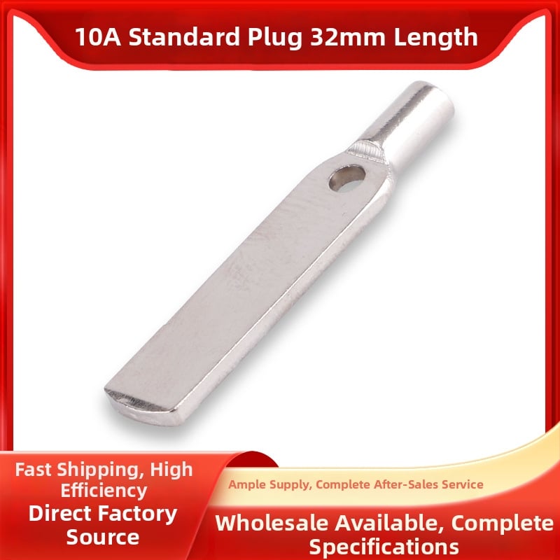 Zhongsheng 10A Nacionālais Standarts Trīs Pinu Vara Ievietojums Utičnīcai