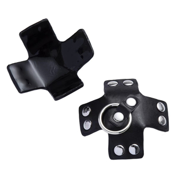 Keresztezett alakú szilikon mellpatch, láthatatlan a ruhák alatt, ultra vékony, fém díszítéssel