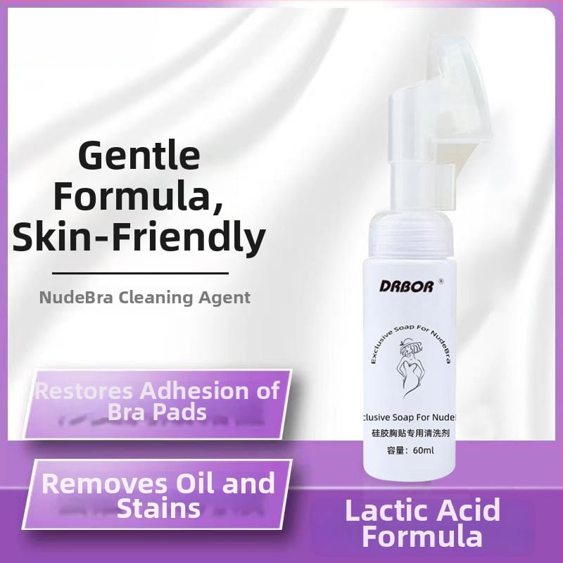 DRBOR valymo skystis silikoniniams krūties pleistrams, 60 ml, Guangdong