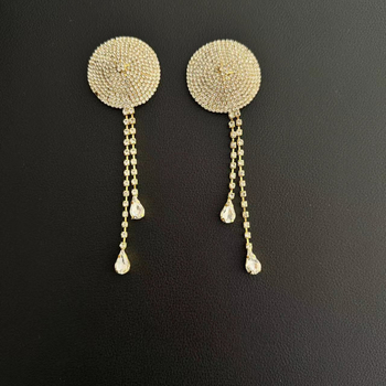 Ženski prsni ukrasi sa štrasima, elektroplatirani završni sloj, proljeće 2024