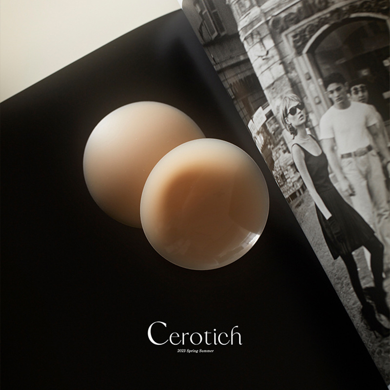 Силиконови бюстпадове – ултра тънки, невидими под дрехите, кръгла форма на зърното, лъскава повърхност