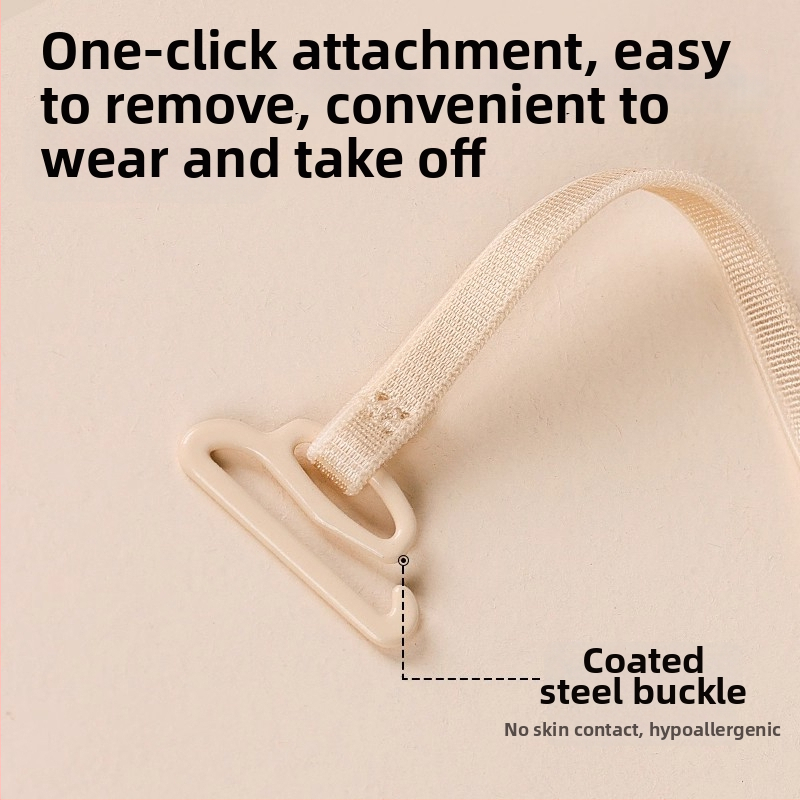 Pretslīdējošas siksnas krūštim, neilons, Forever weave zīmols, mežģīnes detaļas, gumijas sprādze, rudens 2025 izlaišana