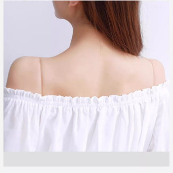 Yongwei silikono pečių juostos – skaidrios su metalo dekoru – Modelis Yzjd006, Žiemos 2025 išleidimas