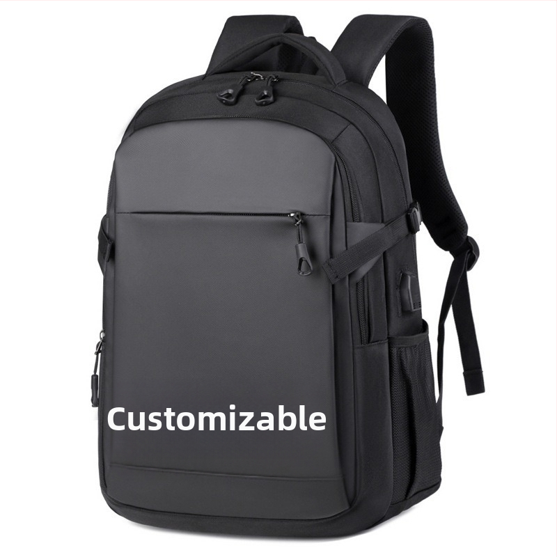 Verslo nešiojamojo kompiuterio kuprinė, universalus dizainas, kvėpuojantis Oxford audinys su odos plėvele, oro pagalvės diržai