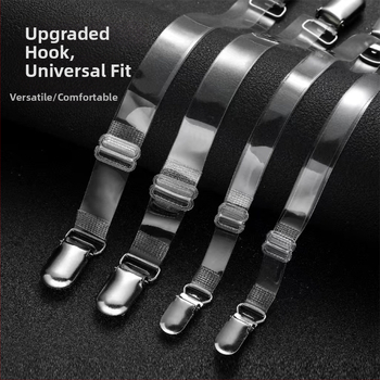 Silikoniniai bandeau krūties klipsai Yongwei, skaidrus stilius, išleidimas žiemą 2025, raštas: vientisas