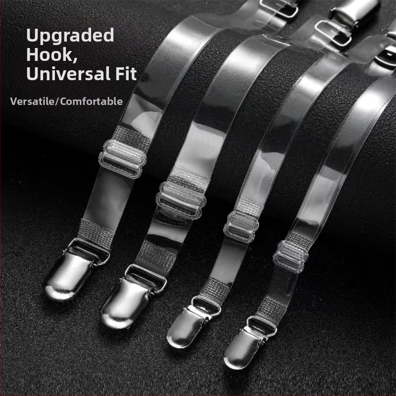 Silikoniniai bandeau krūties klipsai Yongwei, skaidrus stilius, išleidimas žiemą 2025, raštas: vientisas