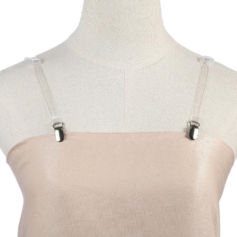 Silikoniniai bandeau krūties klipsai Yongwei, skaidrus stilius, išleidimas žiemą 2025, raštas: vientisas