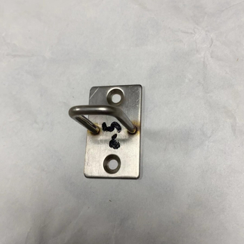 Nerūsējošā tērauda durvju aizslēga – O-tip, 304 nerūsējošais tērauds, piemērots viesnīcu istabu un skapju durvīm, pielāgojams