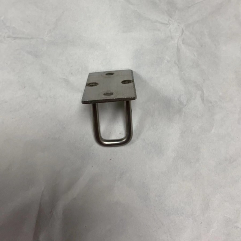 Nerūsējošā tērauda durvju aizslēga – O-tip, 304 nerūsējošais tērauds, piemērots viesnīcu istabu un skapju durvīm, pielāgojams