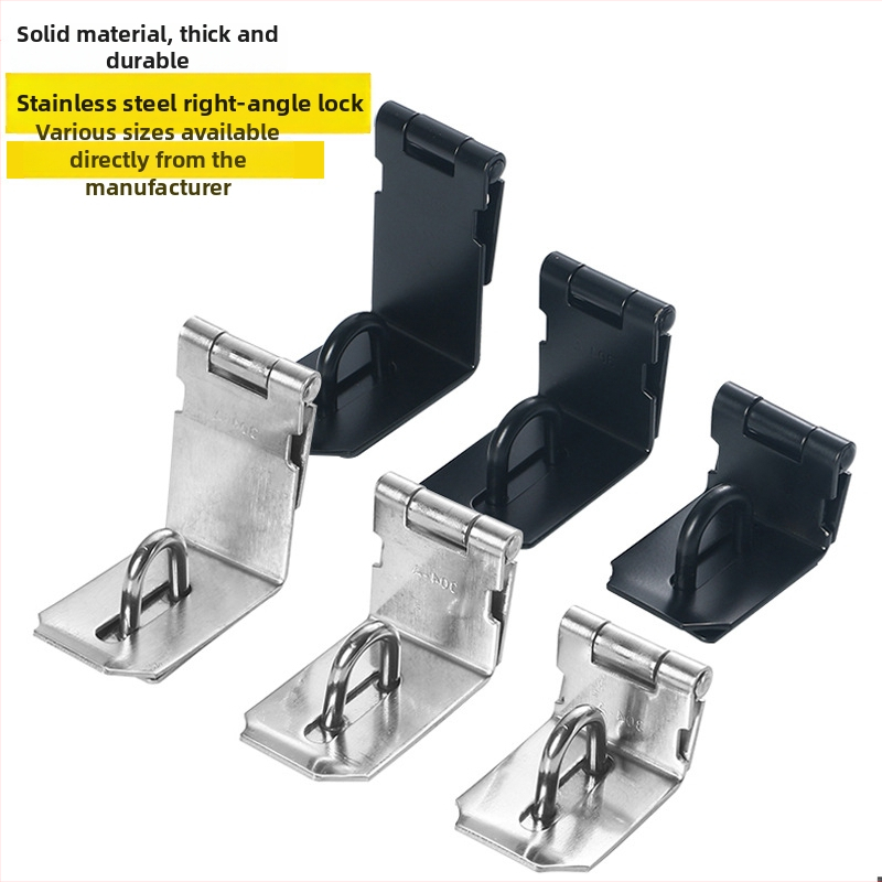 Taisnstūra durvju bloķētājs no nerūsējoša tērauda 201, pulēta virsma, mūsdienīgs minimālisms