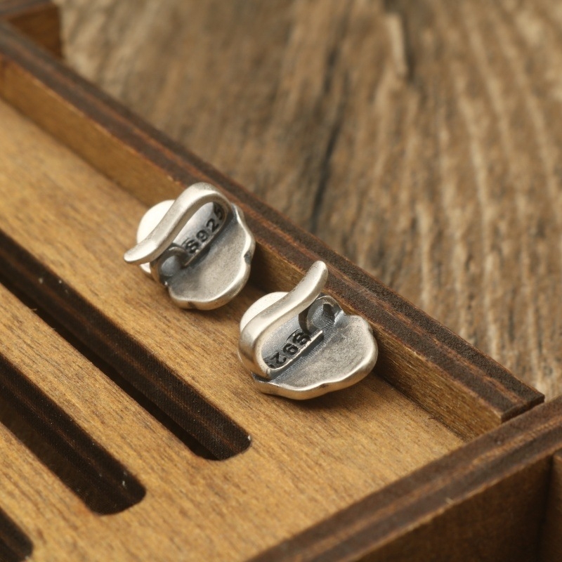 Închizătoare pentru bijuterii DIY – argint Sterling 925, finisaj lustruit, motiv noros, design original