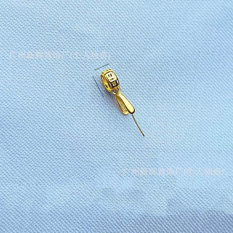 DIY бижутерийни аксесоари • Меден материал • Електроплатиране • Мини дълъг клип за медна монета • Мултифункционален универсален закопчалник за висулка