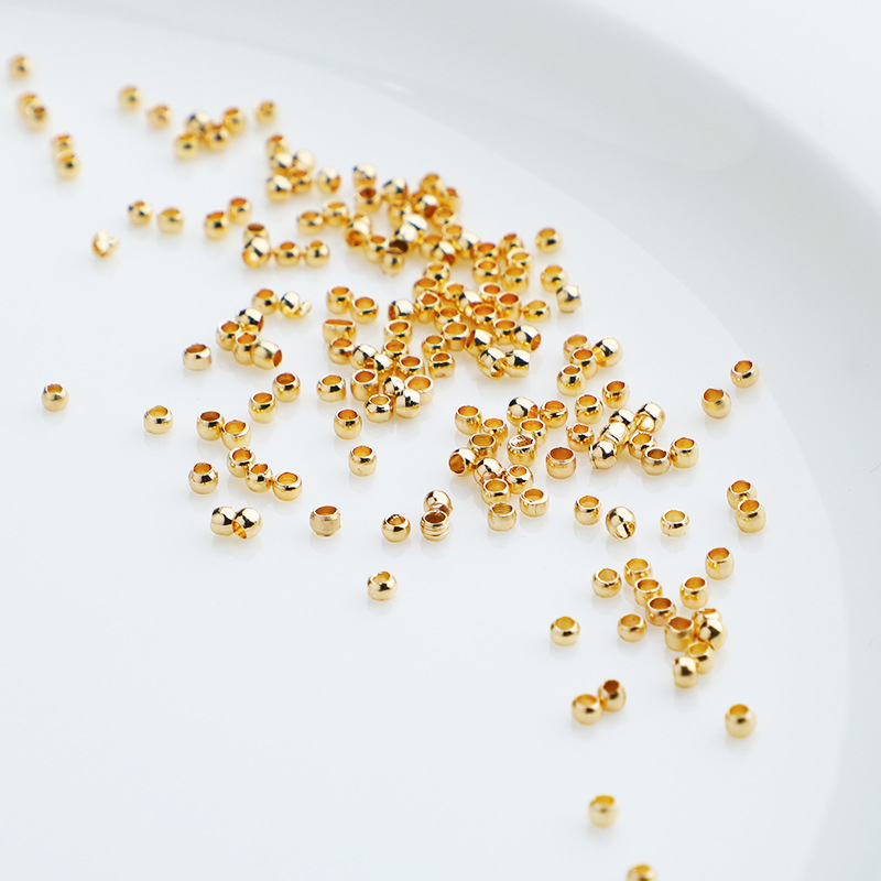 Accesorii DIY cu mărgele, cupru, placare vacuum, stil natural, proaspăt și dulce