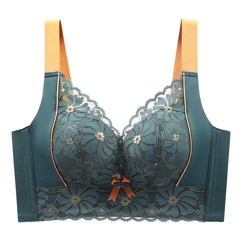 Daiguina nailoninė liemenėlė mažoms krūtims, 3/4 taurė, forma: plonas viršus ir storesnė apačia, fiksuoti dvigubi petnešos, užpakalinė penkių eilių užsegimas