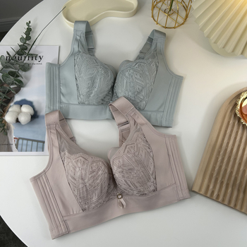 Liemenėlė su minkštu plieno žiedu, ploni puodeliai, pilnas dangos, šoninis krūtinės formavimas ir kūno formavimas, reguliuojamos petnešėlės, užpakalinis penkių eilučių užsegimas