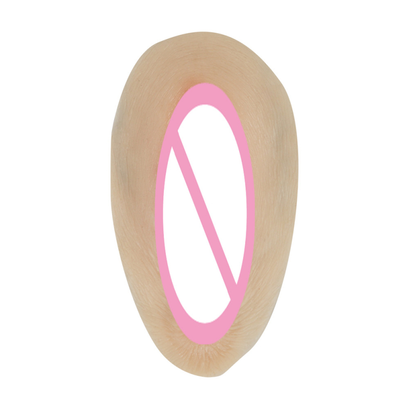 Silikono cross-dressing kelnaitės padėklas, intymios zonos emuliacija, įprastas storis (Medžiaga: Silikonas; Stilius: Silikonas; Pasirodymas: 2024 m. vasara)