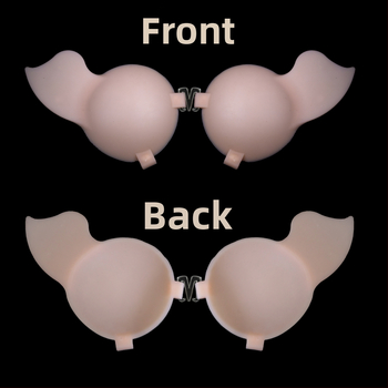 Silicone krūties pleistras – nematomas, itin plonas, lašinio formos, minimalistinis stilius