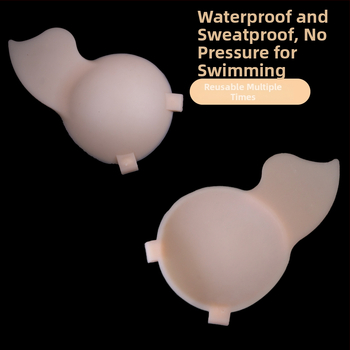 Silicone krūties pleistras – nematomas, itin plonas, lašinio formos, minimalistinis stilius