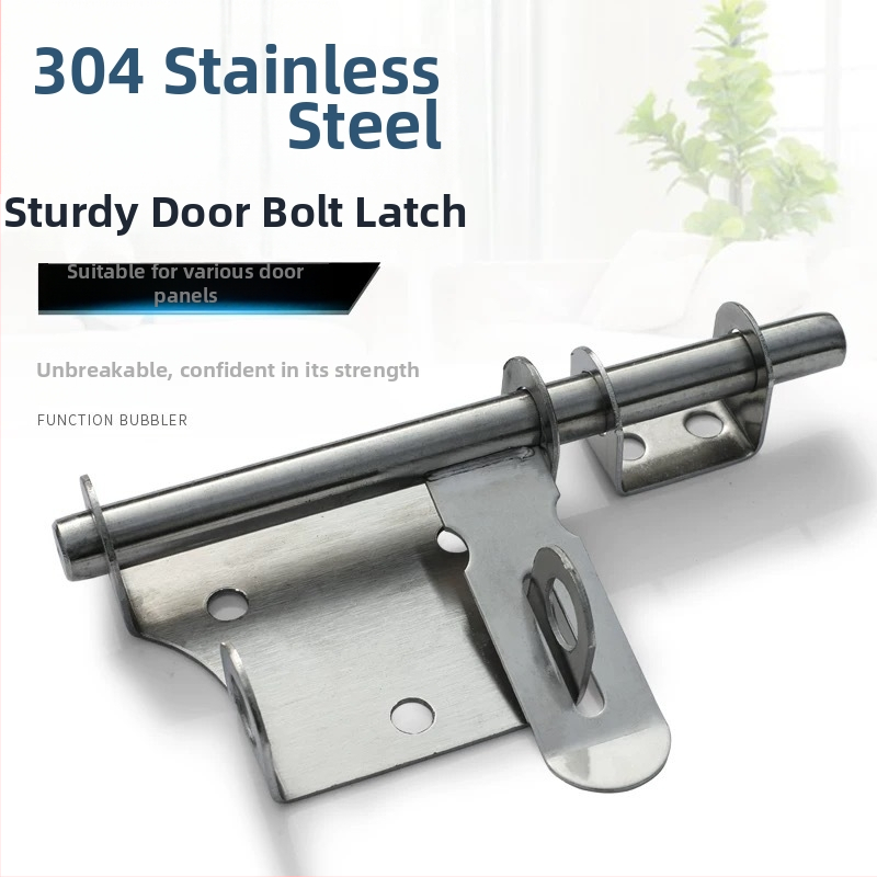 Slēdzenes plāksne 011 (F tipa aizbīdņa; nerūsējošais tērauds 304/201; pulēts/slīpēts virsma; mūsdienīgs vienkāršs stils)