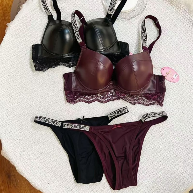 Liemenėlių rinkinys - 3/4 puodeliai, ploni formuojami puodeliai, nailonas audinys, fiksuoti petnešėliai, nugaros dvigubo užsegimo, viršutinė parama