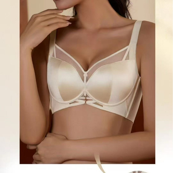 Push-Up liemenėlė su turmalinu, Minkštas plieno žiedas, Mango taurė, 3/4 taurė, Reguliuojamas dizainas