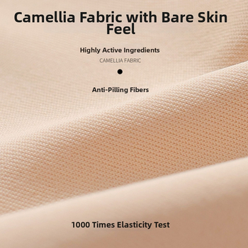 Camellia χωρίς ραφές με ήπια στήριξη, αντι-βαρύ Push-Up, διαπνοή και άνεση; κύπελλα 3/4, λεπτό καλούπι; ύφασμα ναΐλον; σταθερά διπλά ιμάνια; κλείσιμο πίσω με τρεις σειρές αγκίστρου