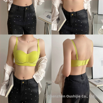 Push-up bešvynė tube-top liemenėlė, 3/4 kupo dydis, plonos formuojamos kupos, fiksuotos dvigubos petnešėlės, nugaros keturių eilių sagtis