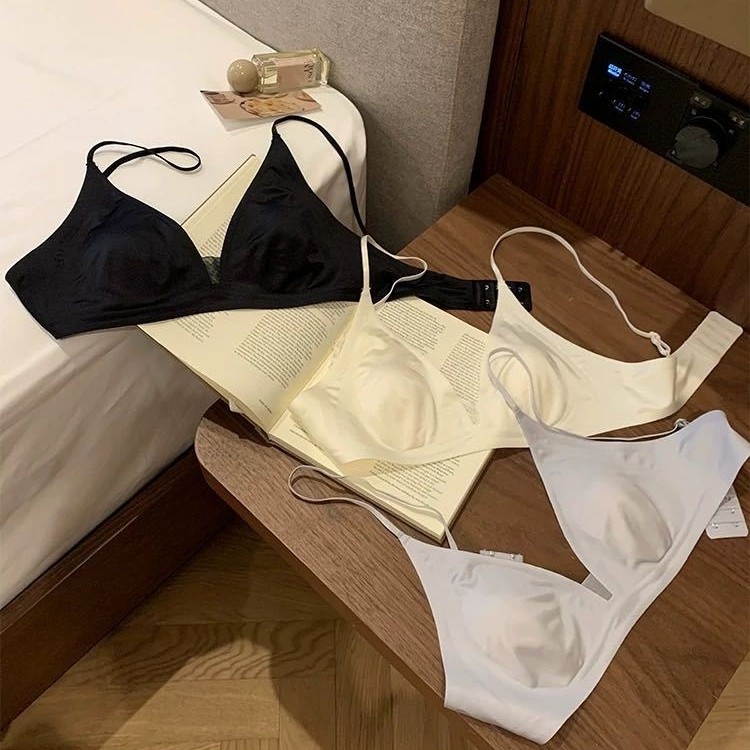 Bešavni ženski push-up grudnjak s čvrsto oblikovanim košaricama, 3/4 košarice, stražnje kopčanje s tri reda kukica, prozračan