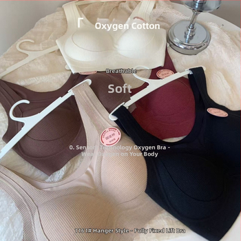 Bešuvinė liemenėlė su fiksuojamais petnešėlėmis (pagrindinė medžiaga: nailonas; puodelio tipas: 3/4; plonas formuotas puodelis)