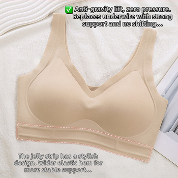 Nailoninė moteriška liemenėlė su pilnomis kaušelėmis, ploni formuojantys kaušeliai, vidinis pamušalas iš nailono, fiksuoti petnešos, be plieno žiedų, patogus dėvėjimas