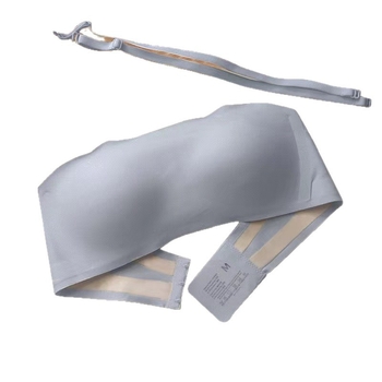 Be peteliškių, be siūlių liemenėlė su želė juosta rinkimui ir pakėlimui, plonas formuojamas puodelis, nugaros trijų eilių sagtis