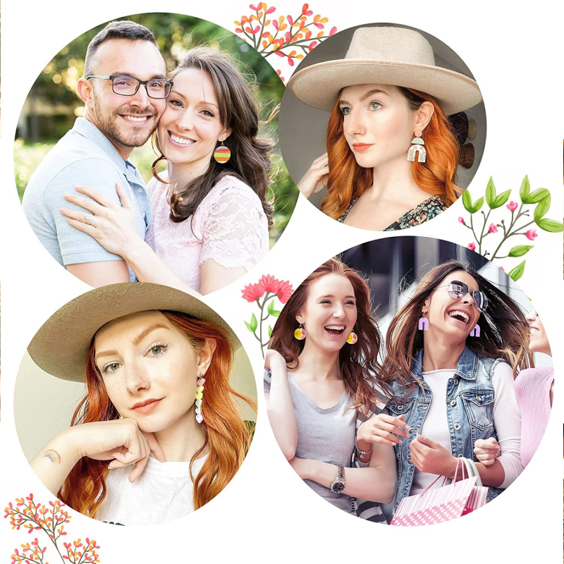 141 darabos rozsdamentes acél agyag fülbevaló vágó- és gyurma eszközök készlet, levél alakú formák, rajzfilm stílus