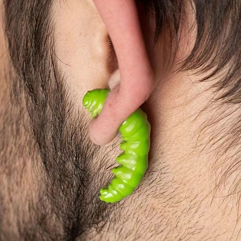 Naušnice s motivom insekta – retro stil, legura, elektroplatiranje, jesen 2024, unisex