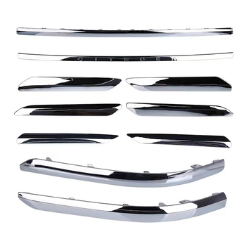 Anti-udarna traka za Citroën C5, prednji i stražnji branik – ABS premaz, elektroplate završna obrada, modeli 7452sh 7452sj 745326 745325 9803383180 9803383080