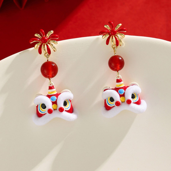 Cercei – Design geometric, aliaj, știfturi din argint 925, brand Xufan