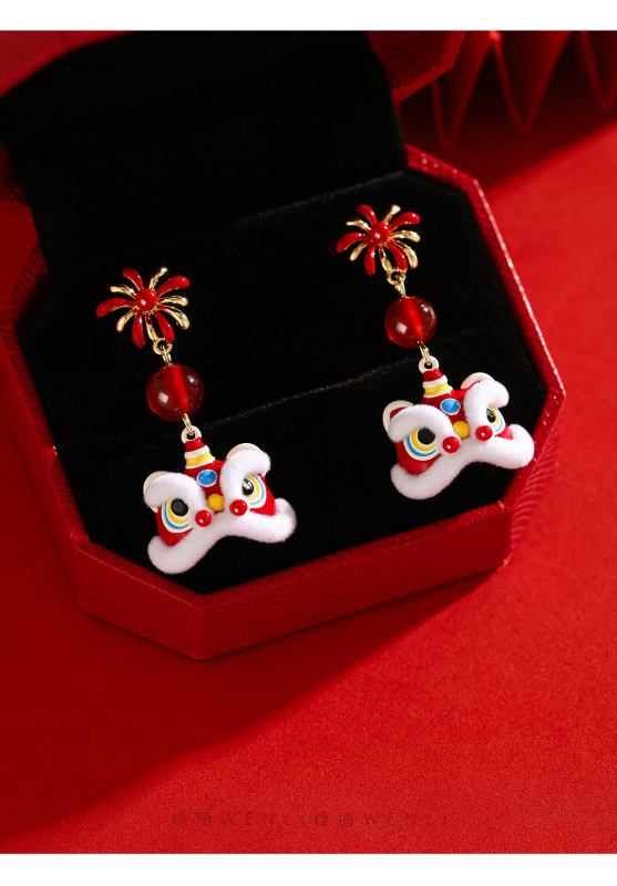 Cercei – Design geometric, aliaj, știfturi din argint 925, brand Xufan