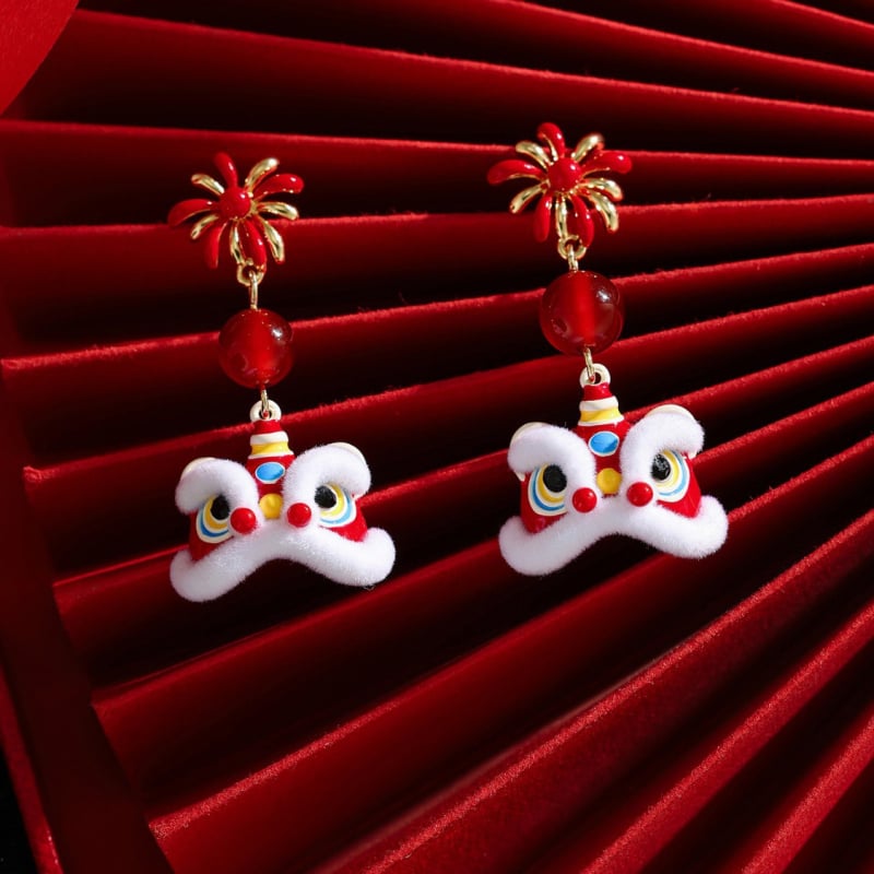 Cercei – Design geometric, aliaj, știfturi din argint 925, brand Xufan