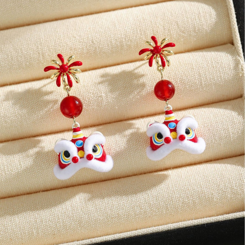 Cercei – Design geometric, aliaj, știfturi din argint 925, brand Xufan