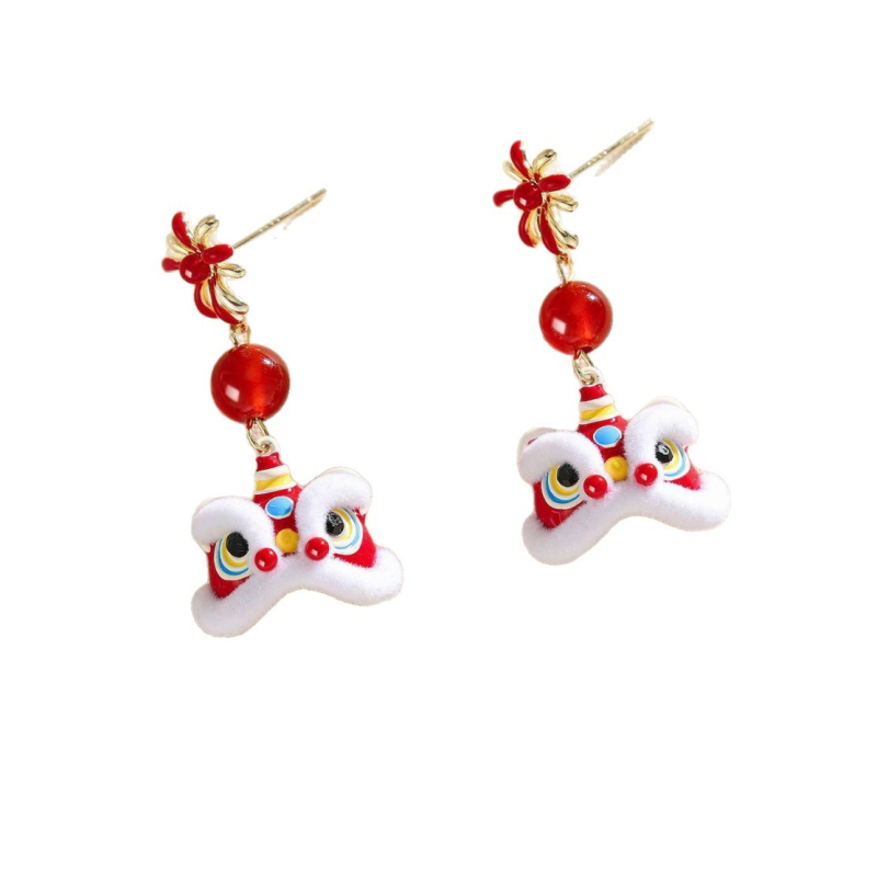 Cercei – Design geometric, aliaj, știfturi din argint 925, brand Xufan