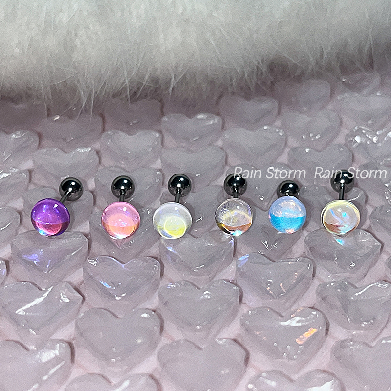 Cercei din cupru placat cu aur veritabil, știft de argint 925; formă în U; placare ecologică; știft din oțel inoxidabil; stil natural